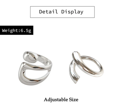 Anillo elegante ajustable