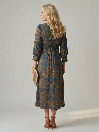 Alicia | Vestido midi cruzado