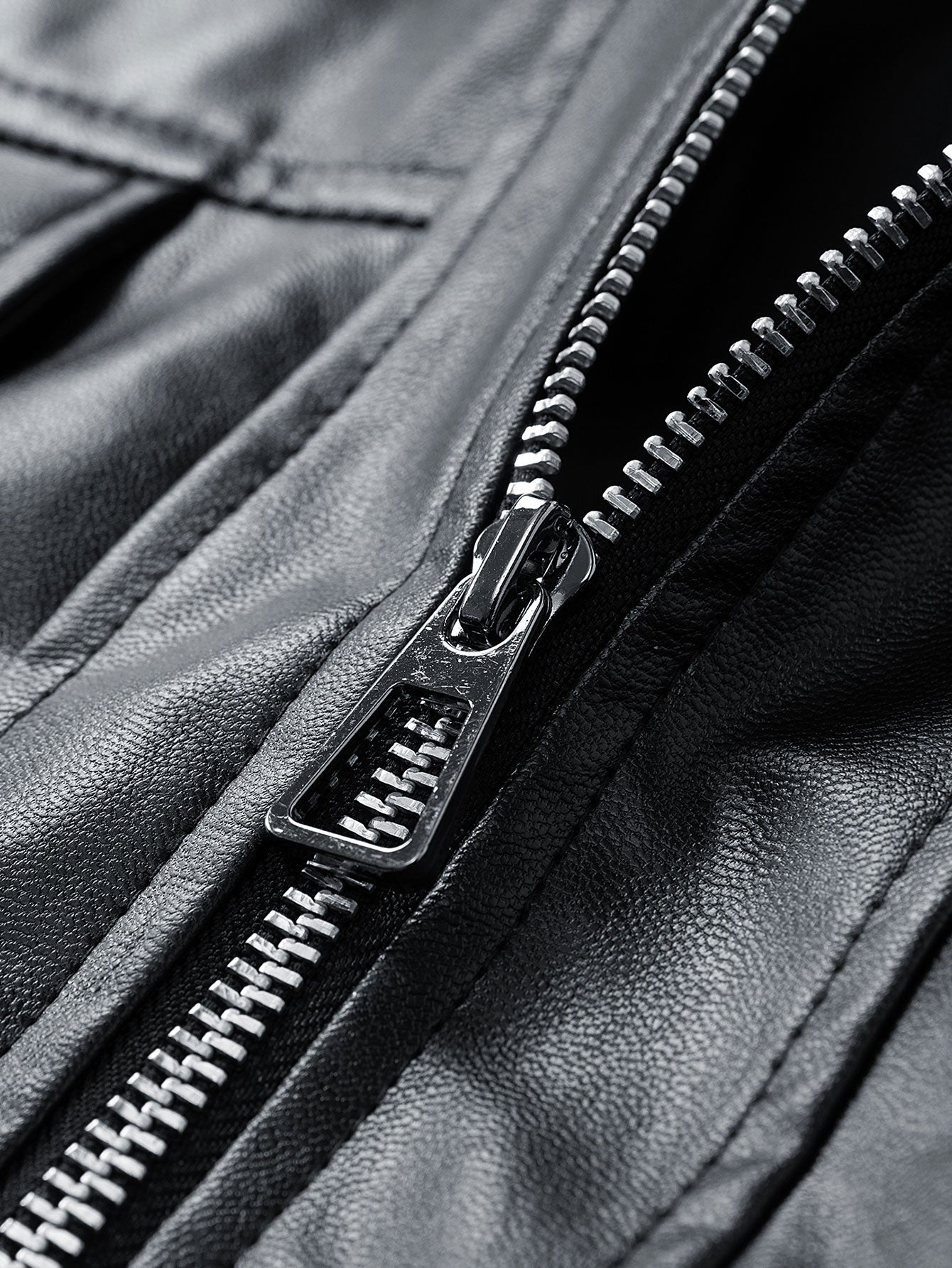 Chaqueta de cuero