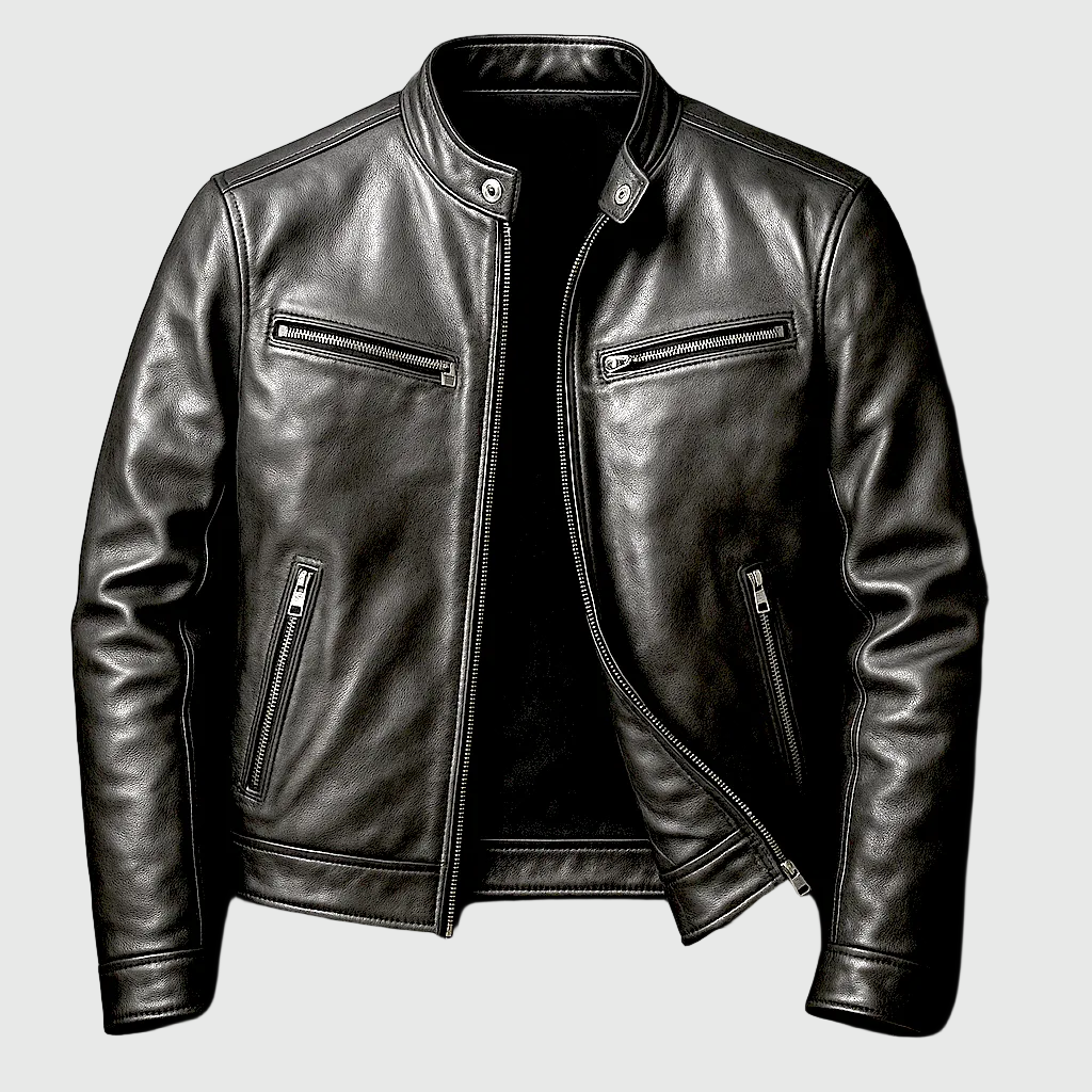 Chaqueta de Cuero Vintage