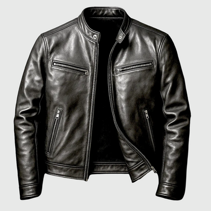 Chaqueta de Cuero Vintage