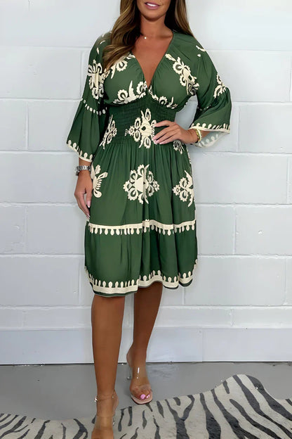 Vestido bohemio de primavera