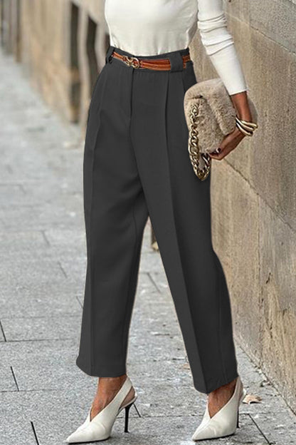 Pantalón estilo británico casual,(sin cinturón)