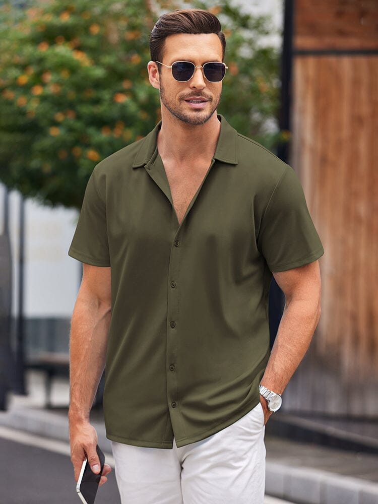 Camisa casual sin arrugas