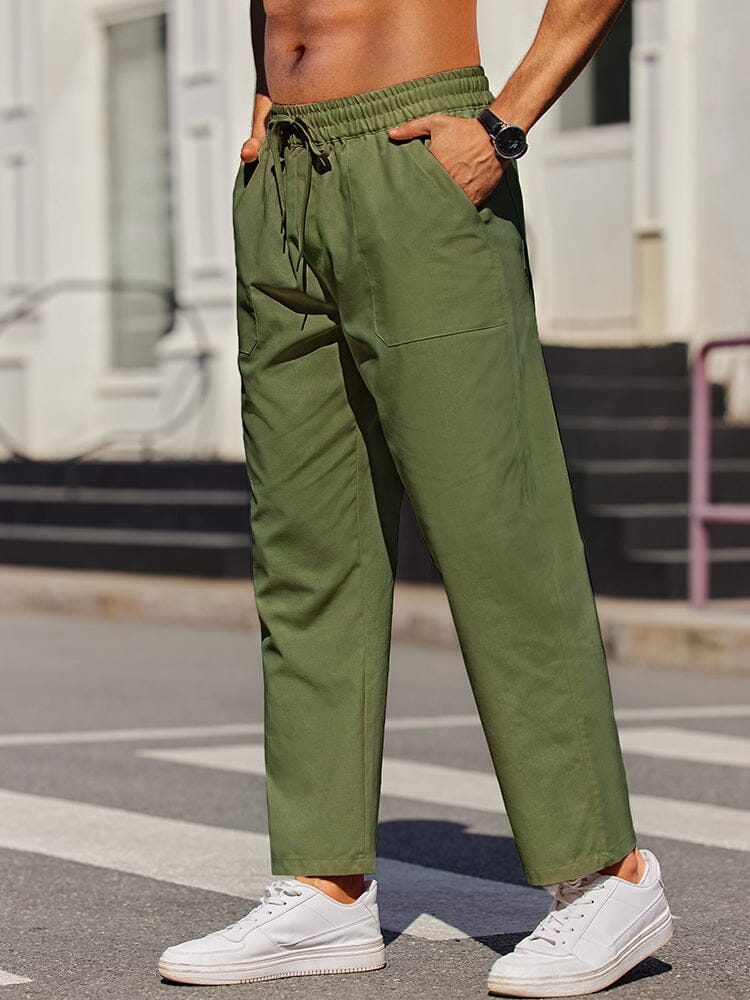 Pantalones de cintura elástica