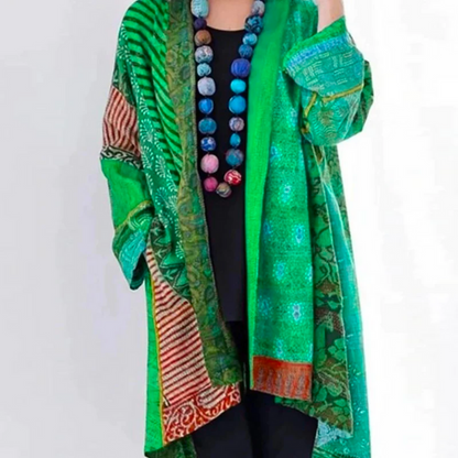Chaqueta de punto Boho