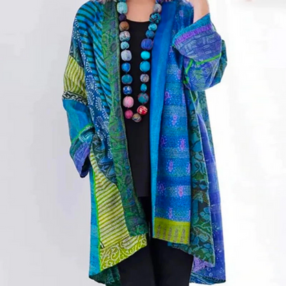 Chaqueta de punto Boho