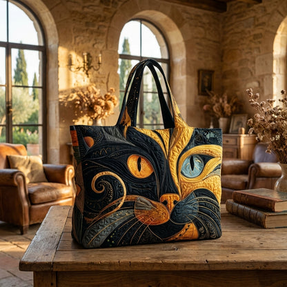 Bolso Artesanal Gato Místico