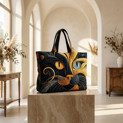 Bolso Artesanal Gato Místico