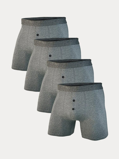 Pack de 4 calzoncillos de algodón elástico