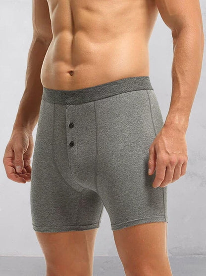 Pack de 4 calzoncillos de algodón elástico