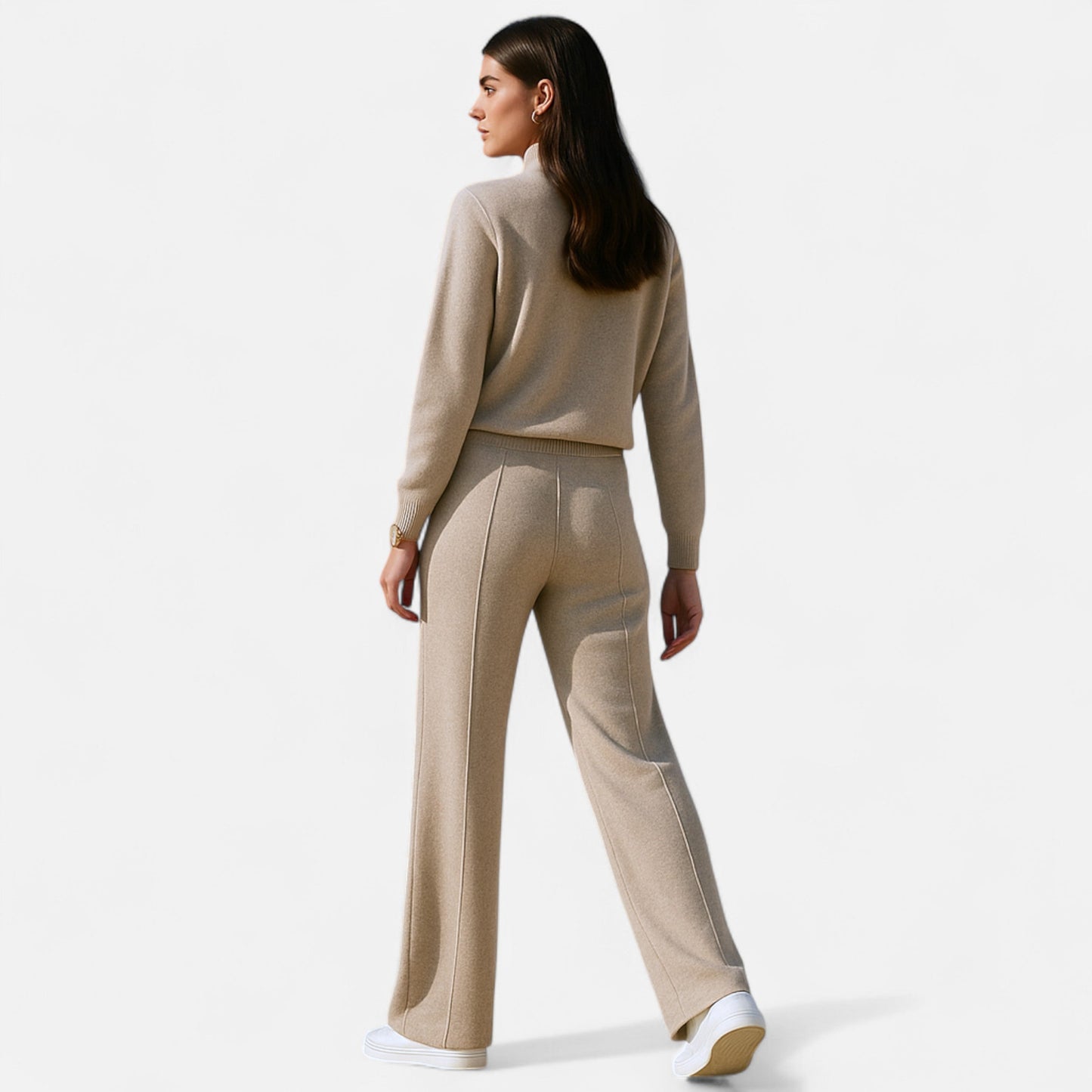 Pantalones con corte relajado
