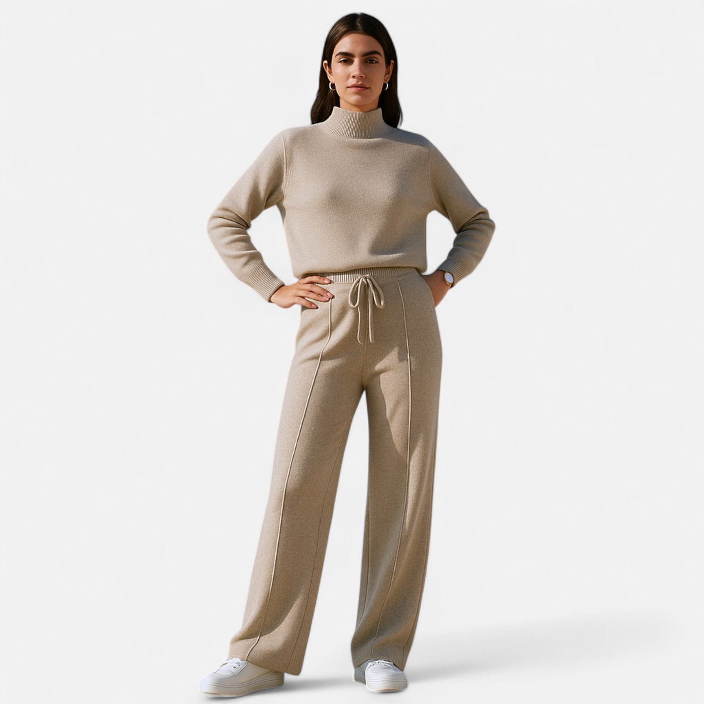 Pantalones con corte relajado