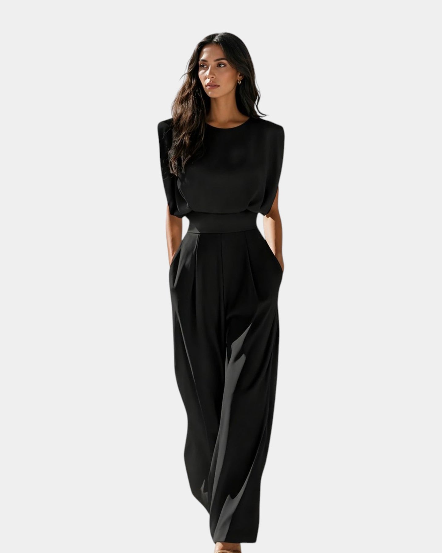 Aymeline | Mono elegante con cinturón