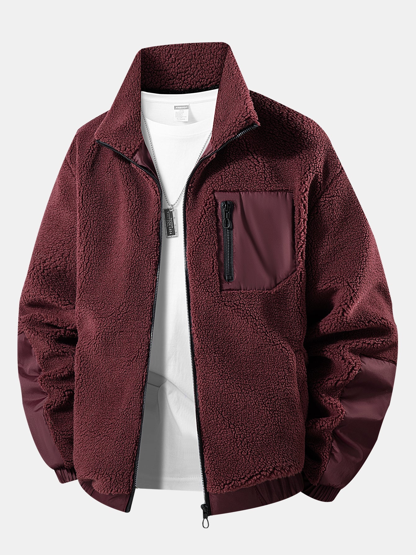 Chaqueta con cremallera