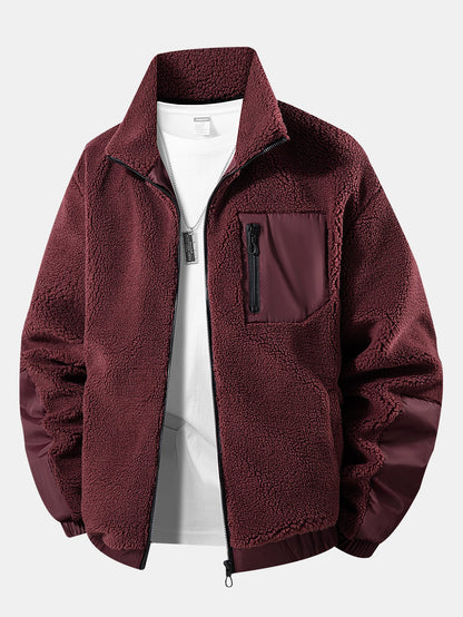 Chaqueta con cremallera