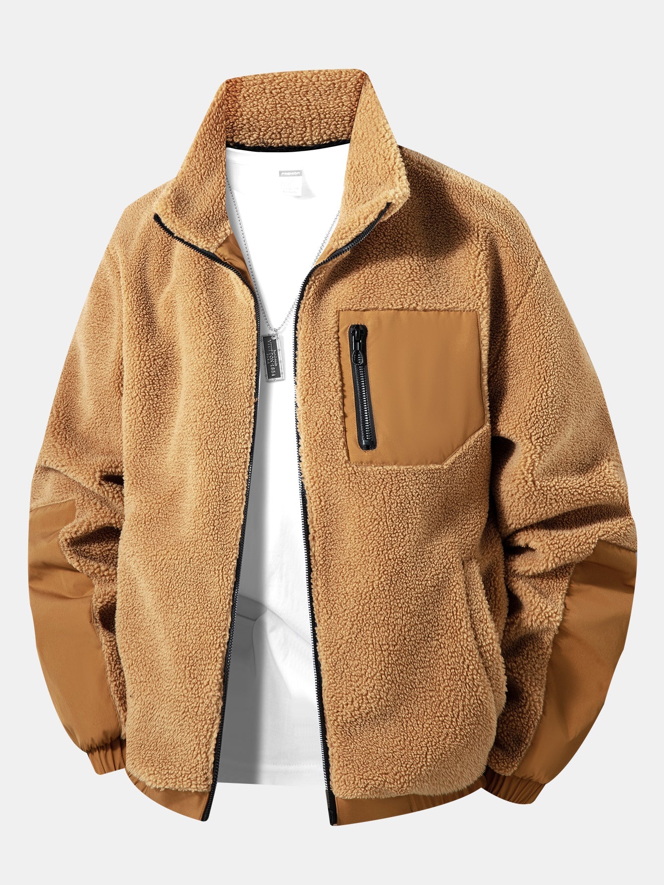 Chaqueta con cremallera