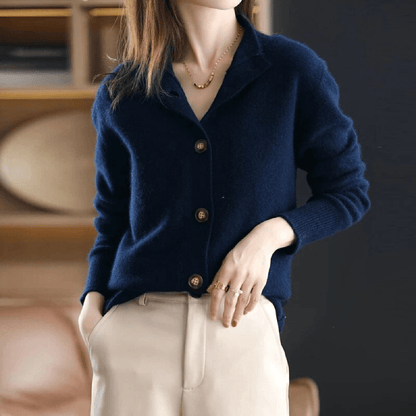 Chaqueta de punto casual