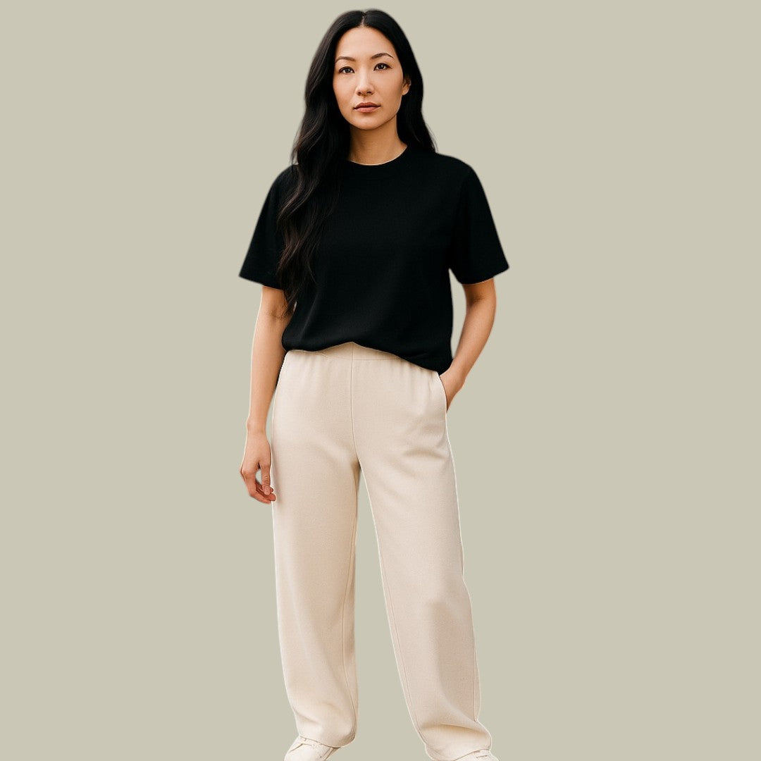 Pantalones de punto cortos