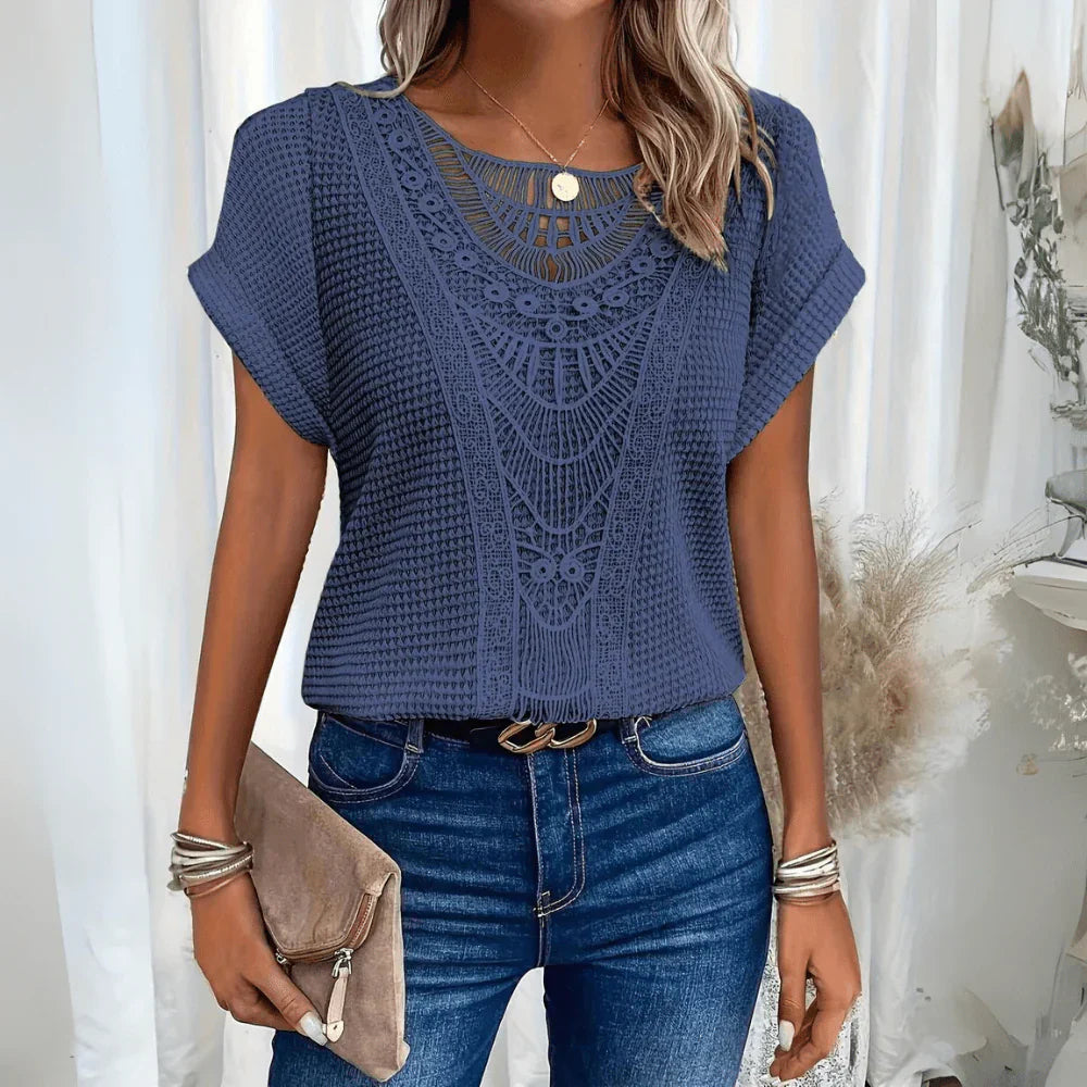 Victoria™ | Elegante blusa estilo ibicenco