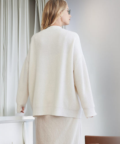 Chaqueta de punto oversized