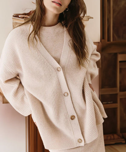 Chaqueta de punto oversized