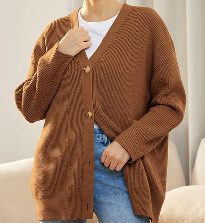 Chaqueta de punto oversized