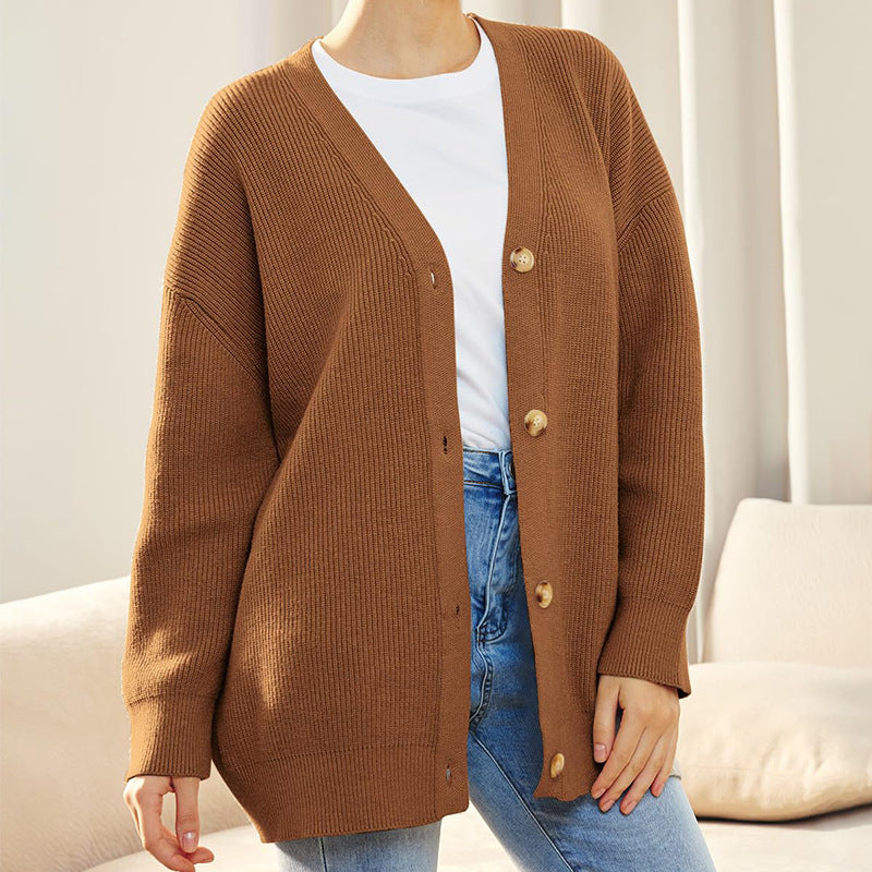 Chaqueta de punto oversized