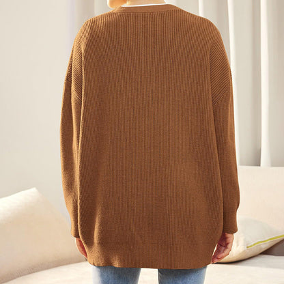 Chaqueta de punto oversized