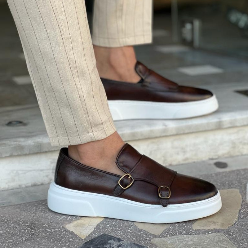 Mocasines de piel