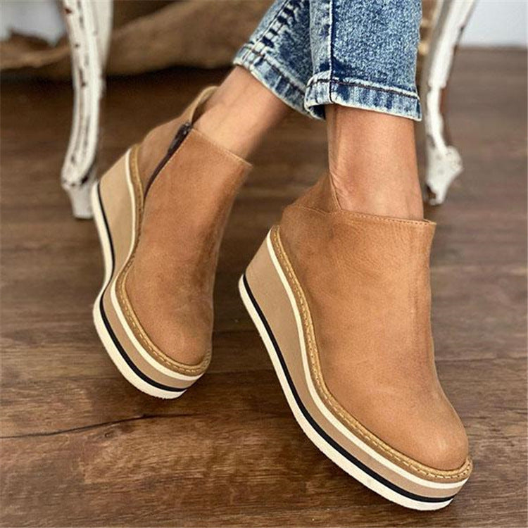 zapatos de viscosa ,casuales, con punta redonda