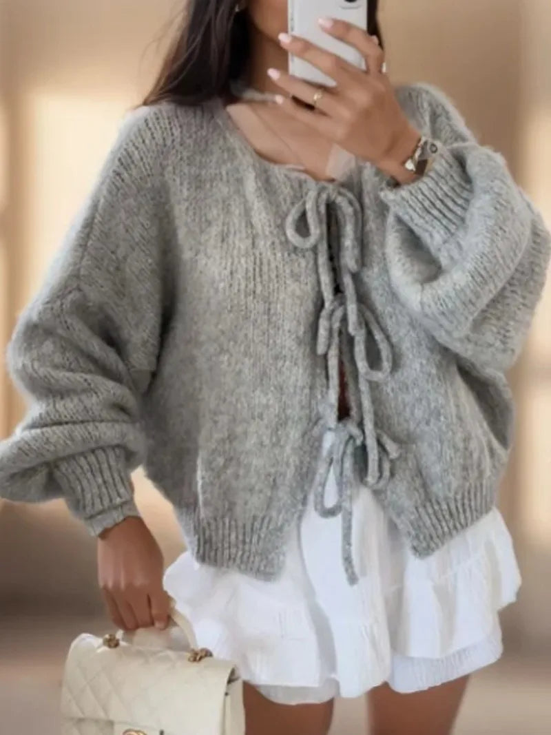 Chaqueta de punto cálida