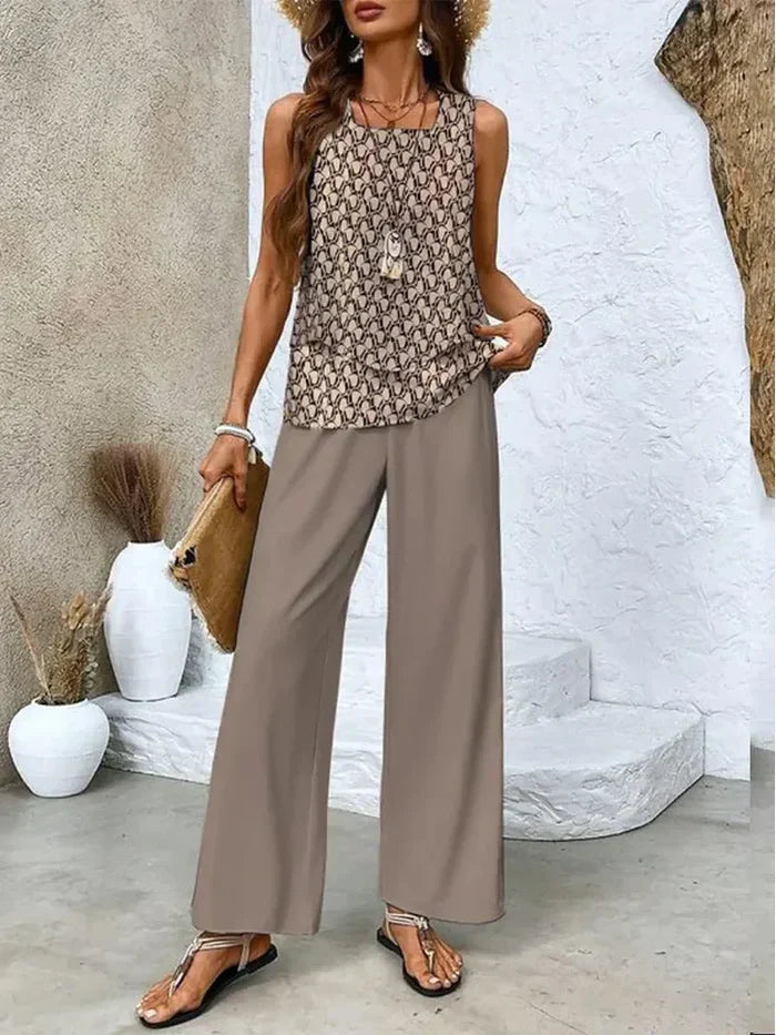 Conjunto de verano ligero y elegante