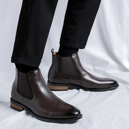 Botas Chelsea de estilo británico