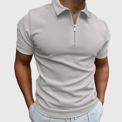 Nathan | Camisa Polo con Cremallera