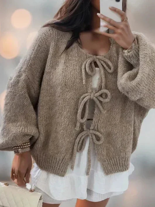 Chaqueta de punto cálida