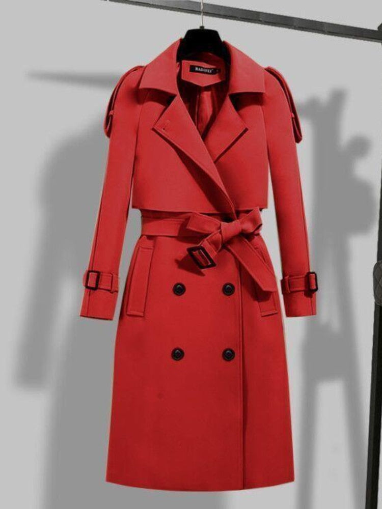 Abrigo Trench Moderno