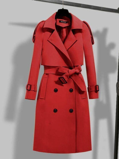 Abrigo Trench Moderno