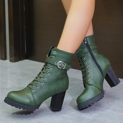 Claudia | Botines de mujer con detalle de hebilla
