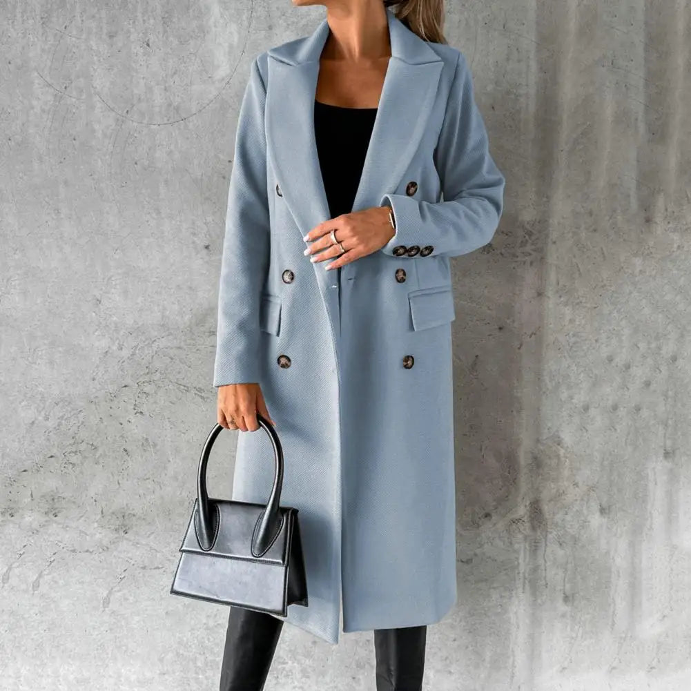 Abrigo Trench Doble Botonadura