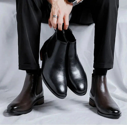 Botas Chelsea de estilo británico