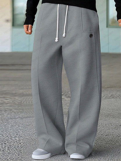 Pantalones de pierna ancha cómodos