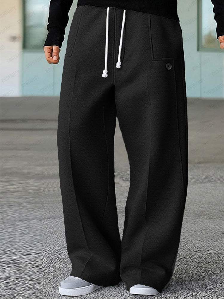 Pantalones de pierna ancha cómodos