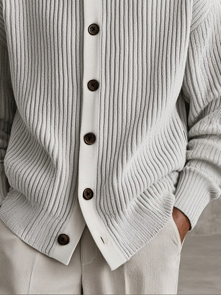 Cardigan de cuello
