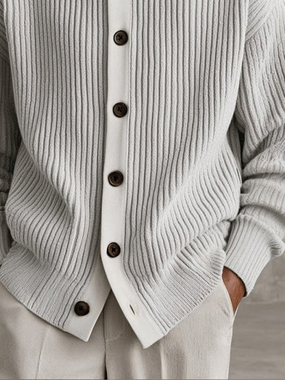Cardigan de cuello