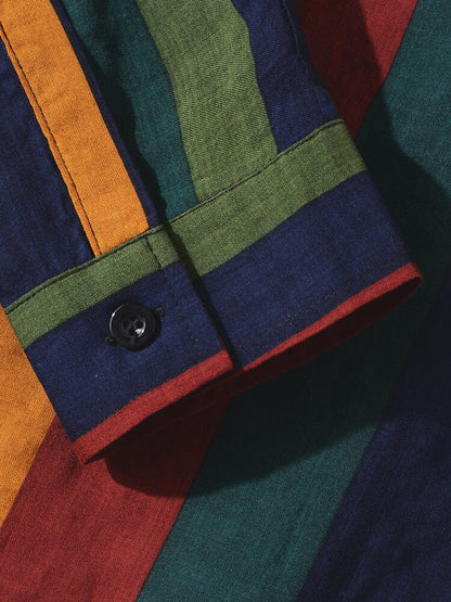 Camisa de lino de manga larga