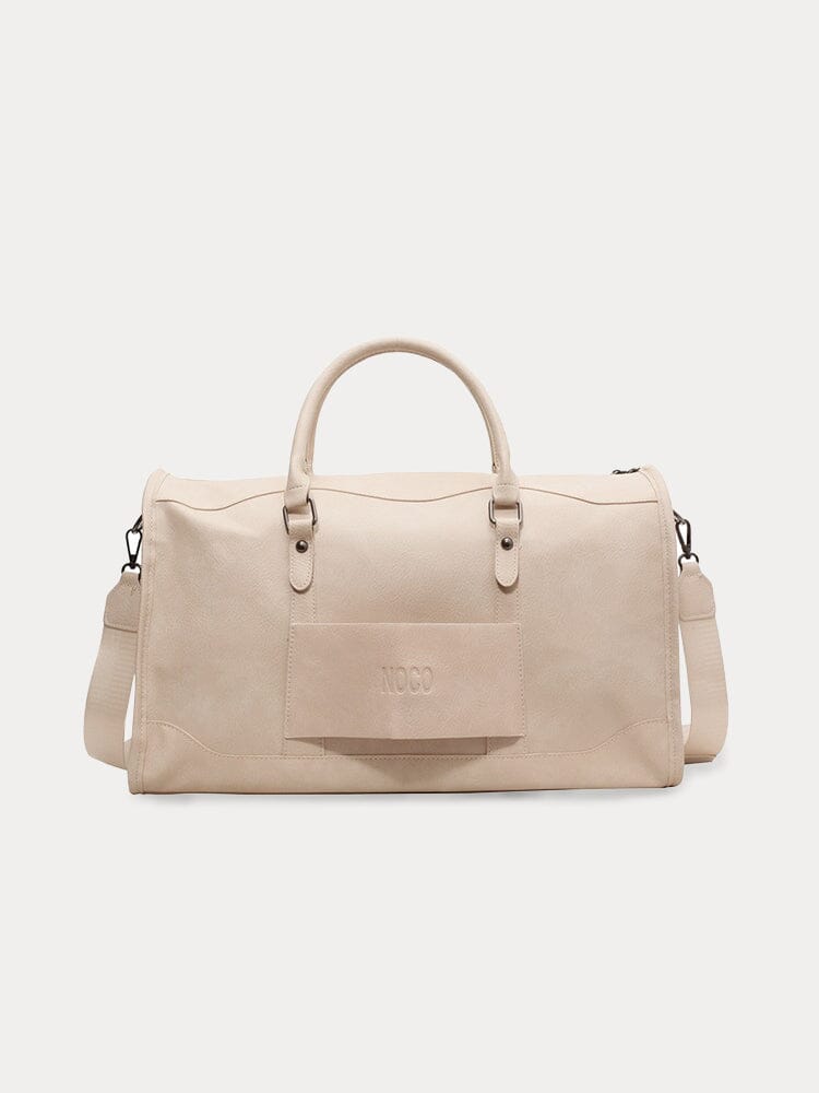 Bolsa duffel de cuero