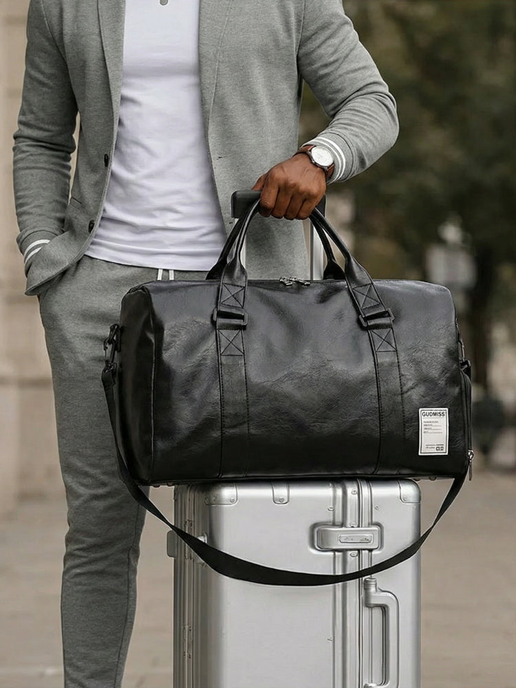Bolsa de viaje de cuero