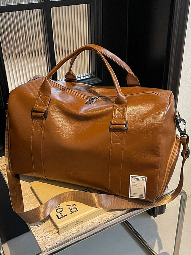 Bolsa de viaje de cuero
