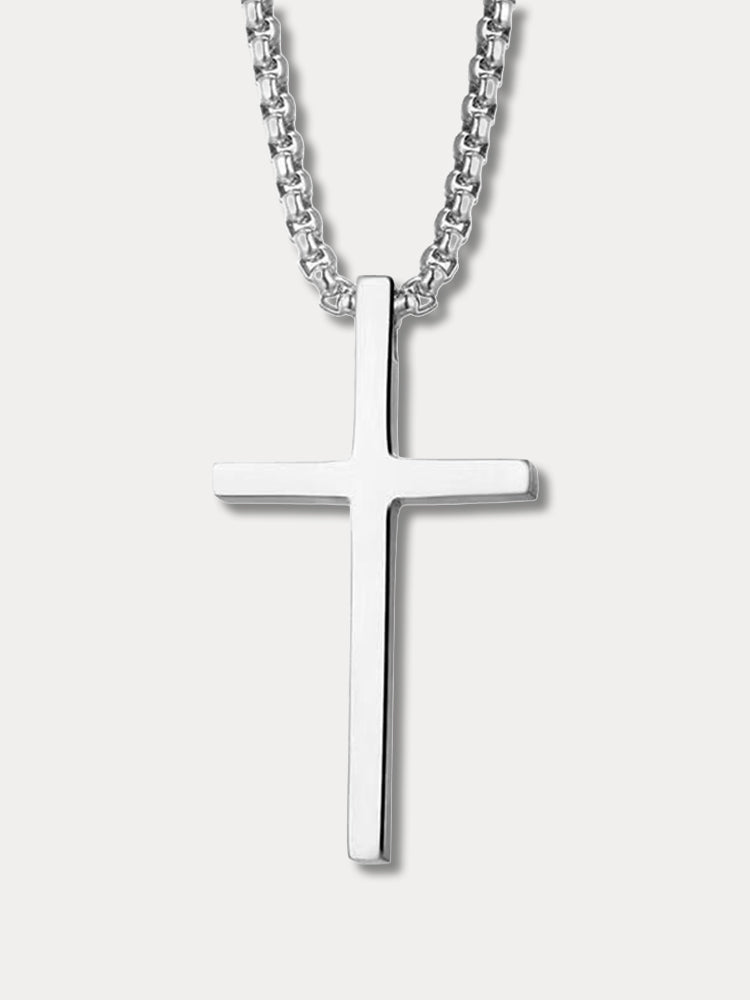 Collar con colgante de cruz